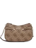 GUESS USA Lorelei logo-print shoulder bag - Neutrals