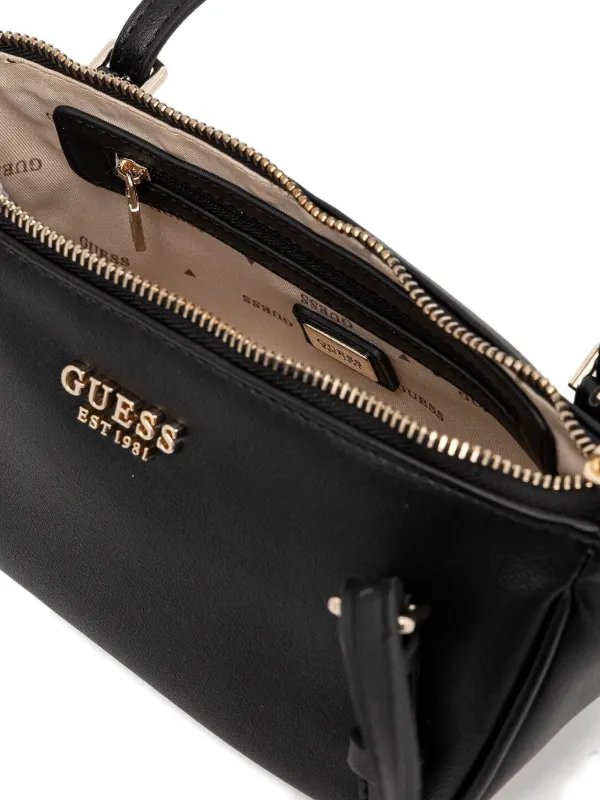 GUESS USA Mini Cerelia Shoulder Bag | Black | FARFETCH