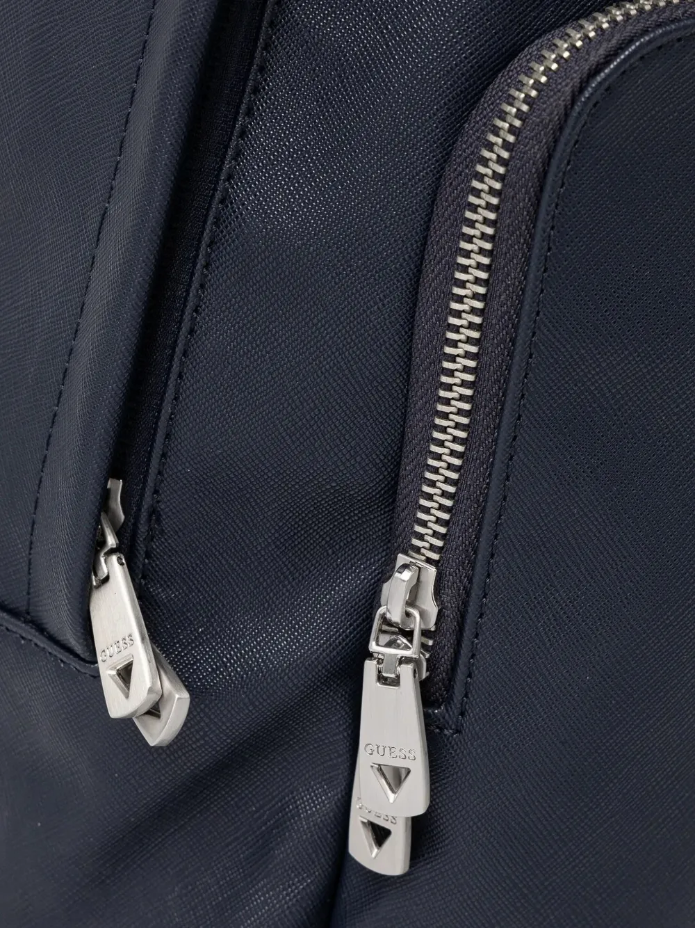GUESS USA Rugzak van bewerkt leer Blauw