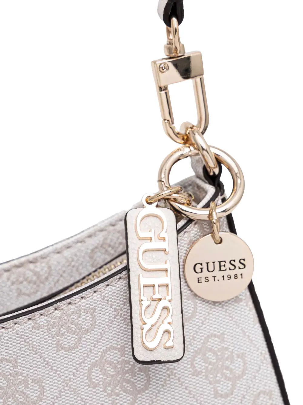 GUESS USA Noelle schoudertas Wit