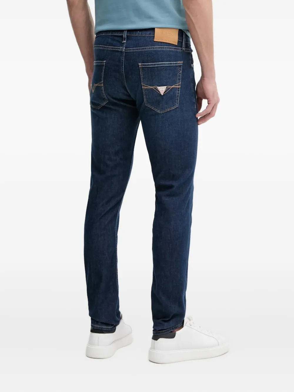 GUESS USA Chris jeans met logo - Blauw