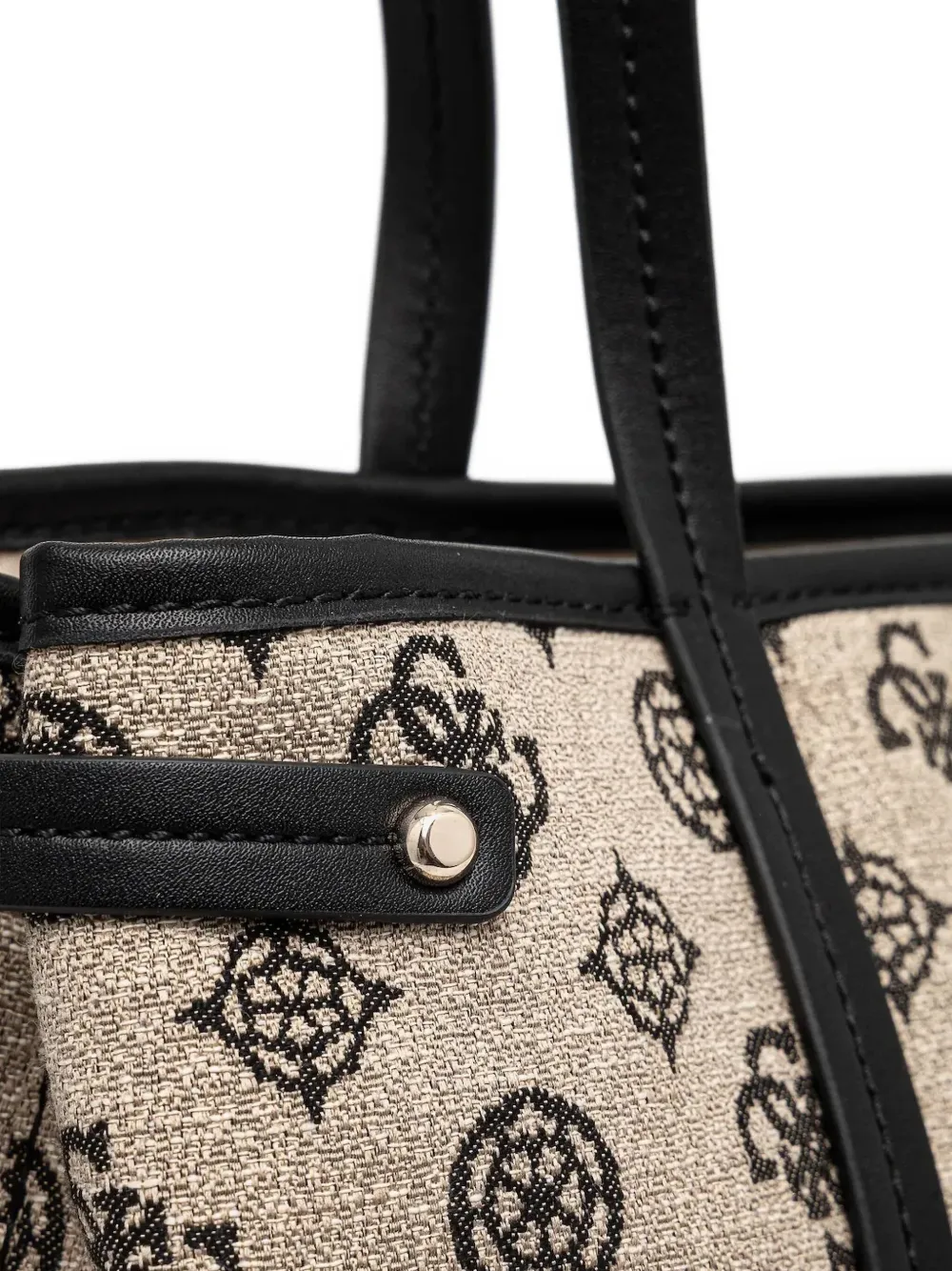GUESS USA Shopper met monogram Beige