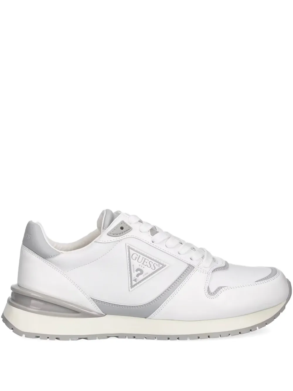 GUESS USA tenis running con placa del logo | blanco | Image 1