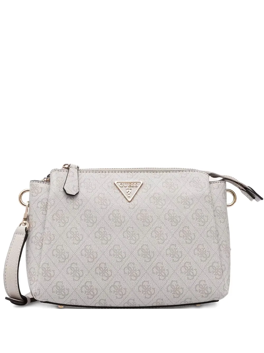 GUESS USA Noelle monogram-print cross body bag | Neutrals | Image 1