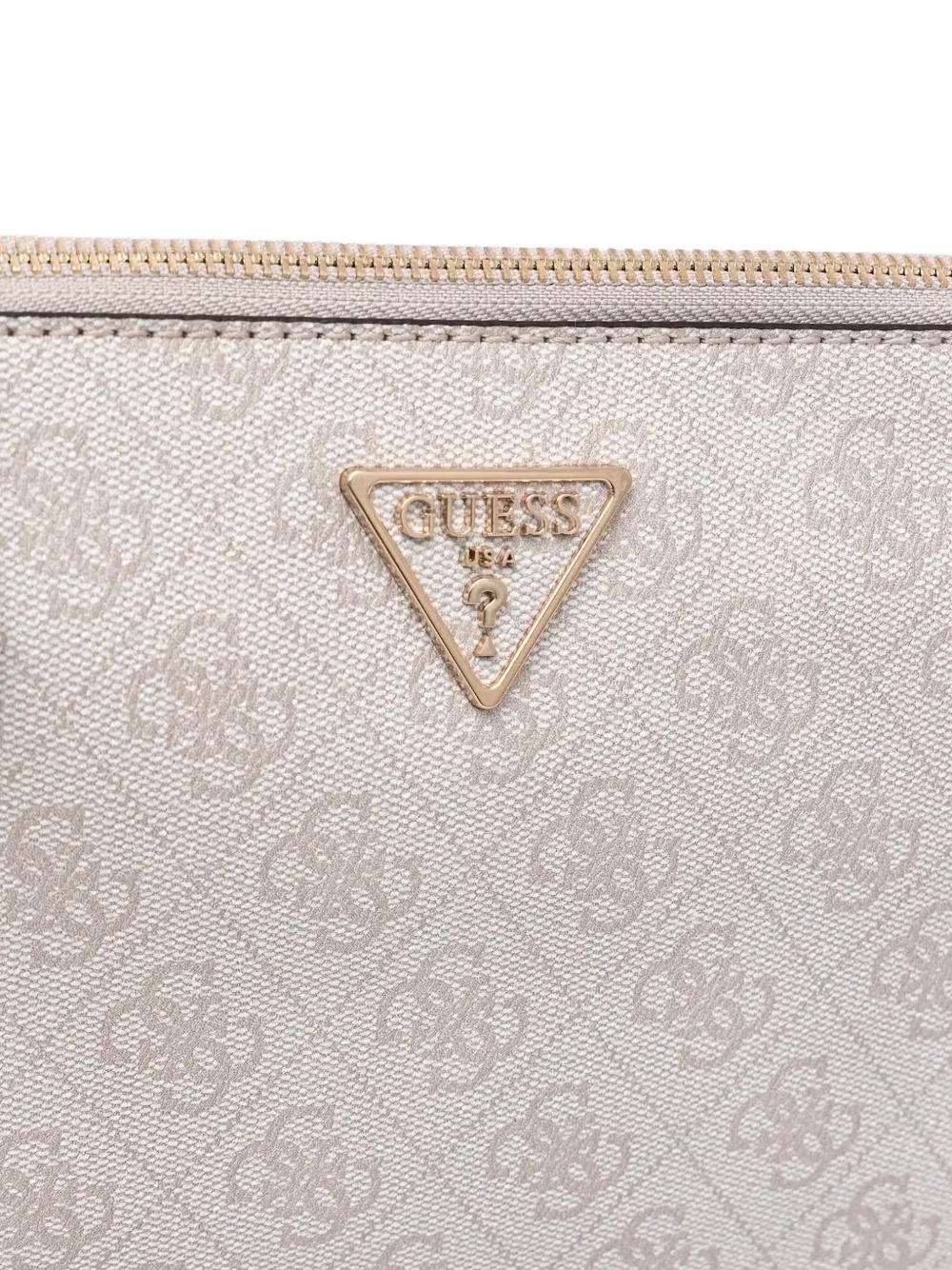 GUESS USA Crossbodytas met monogram Beige