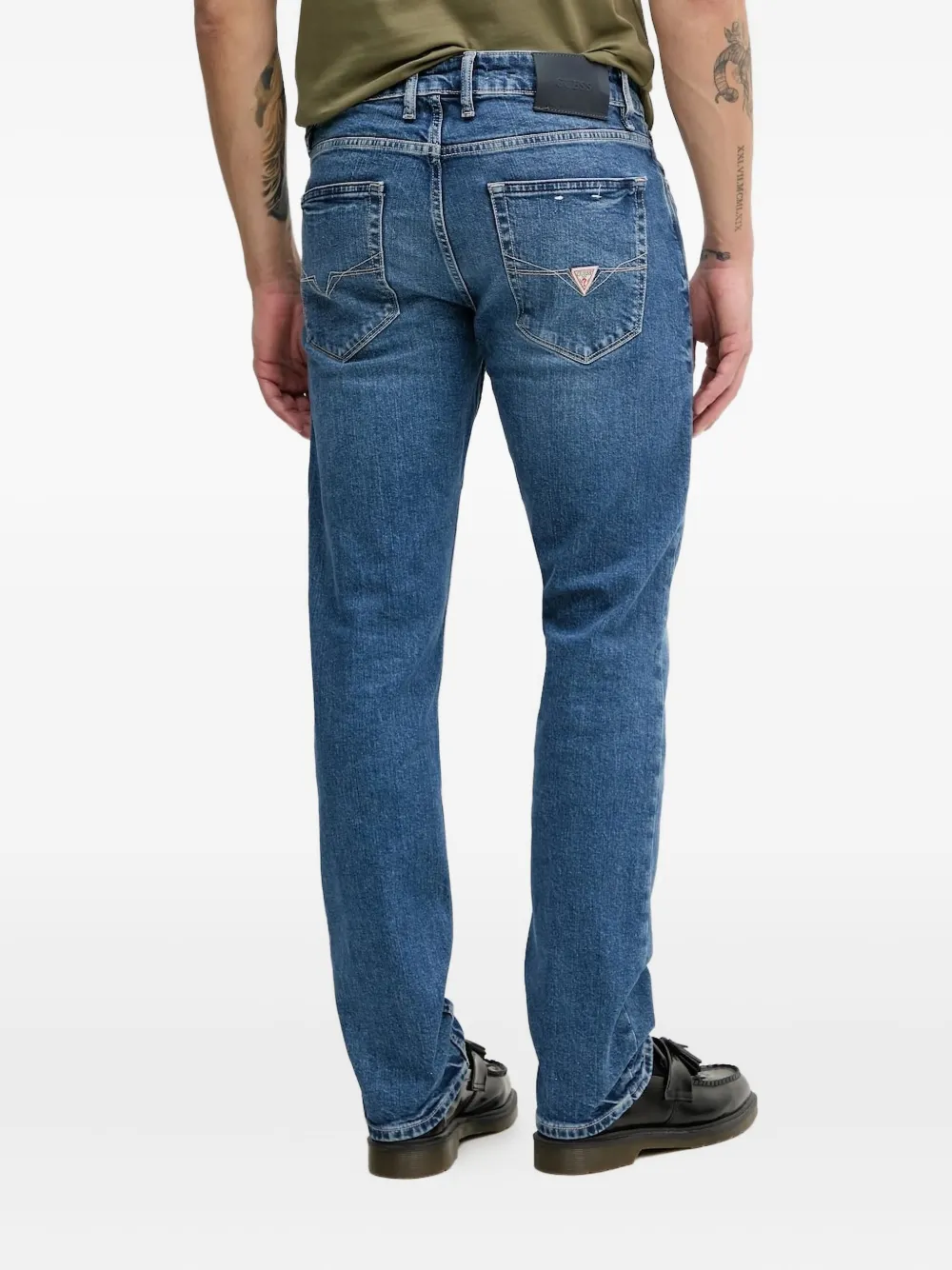 GUESS USA Straight broek - Blauw