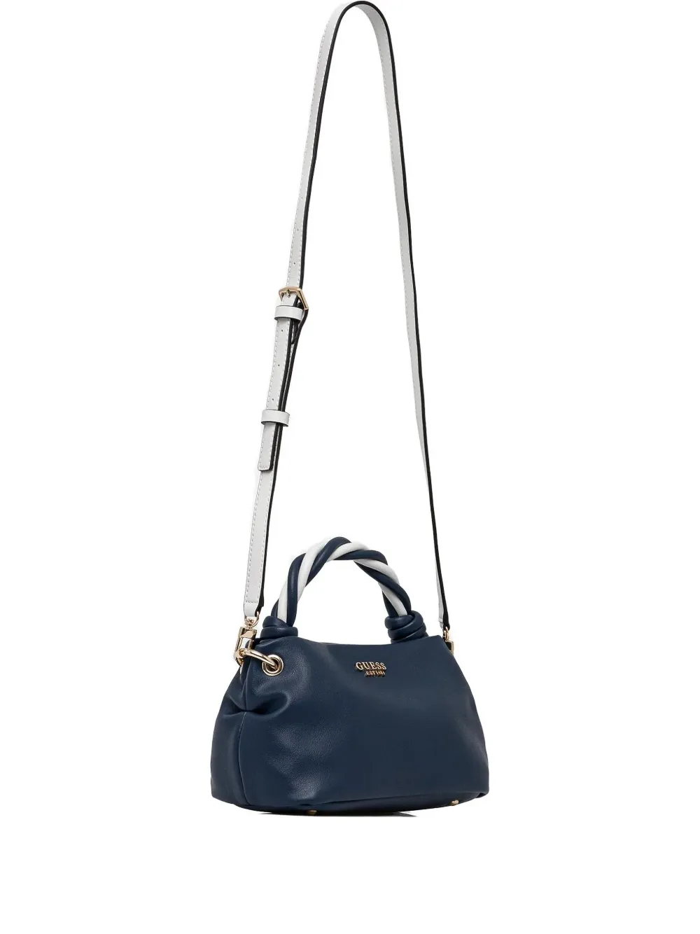 GUESS USA twisted-handle cross-body bag - ブルー GUESS USA twisted-handle cross-body bag - ブルー
