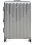GUESS USA metallic luggage - Silver