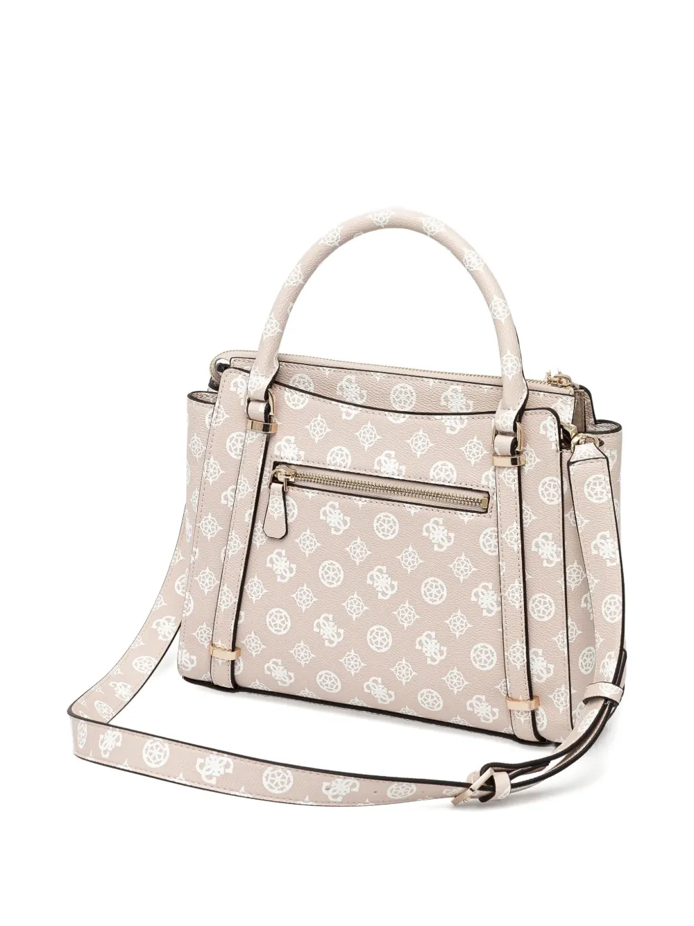 GUESS USA Daryna shopper met logoplakkaat - Beige