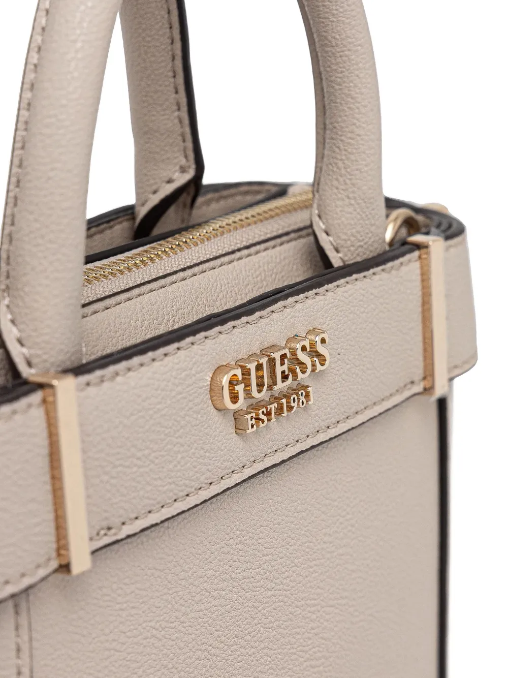 GUESS USA mini Anadela tote bag Beige