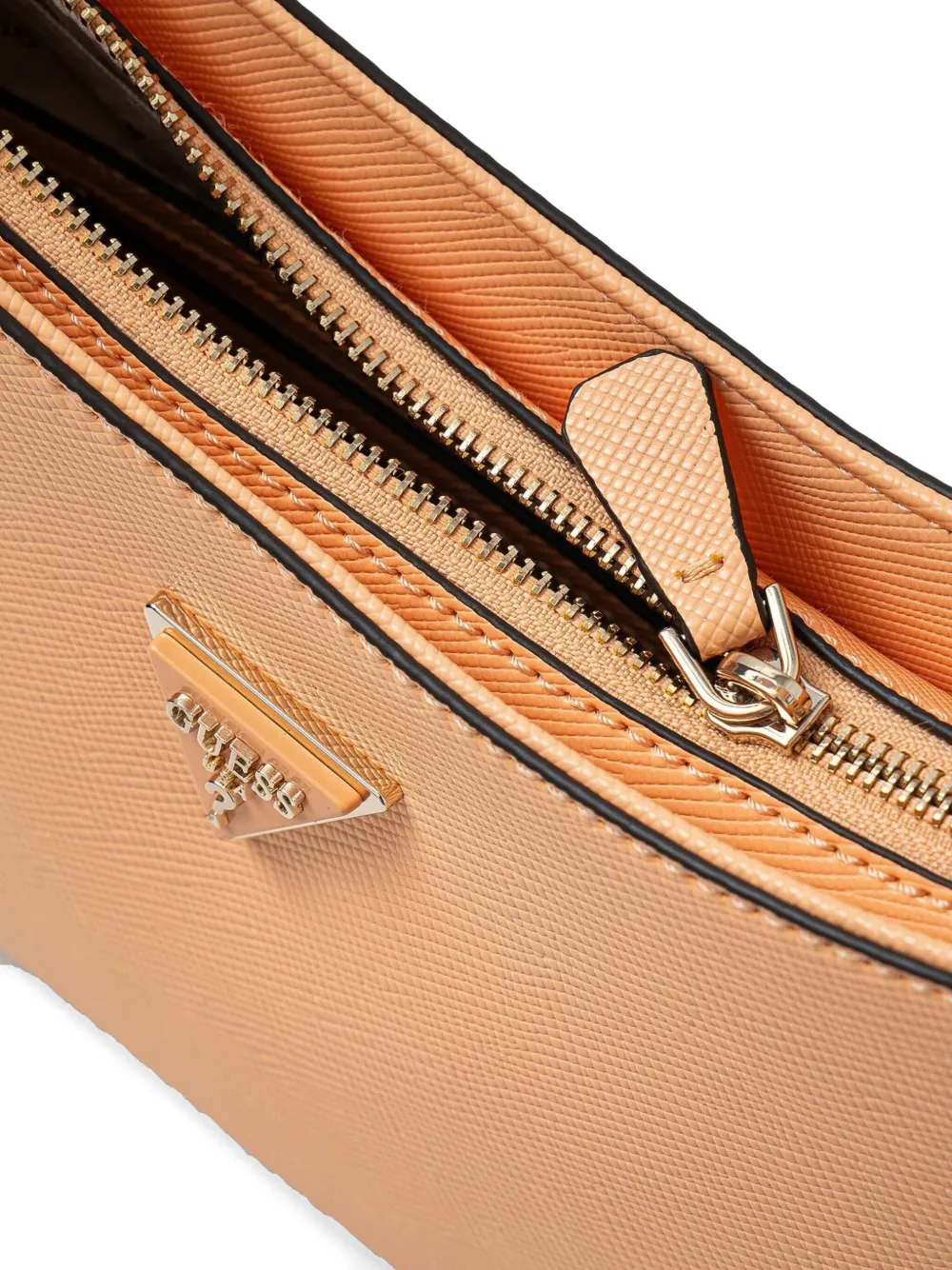 GUESS USA Heuptas met logoplakkaat Beige