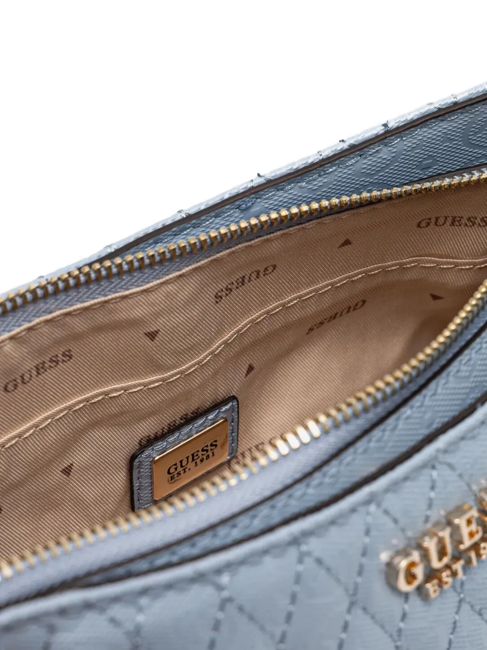 GUESS USA Gewatteerde schoudertas Blauw