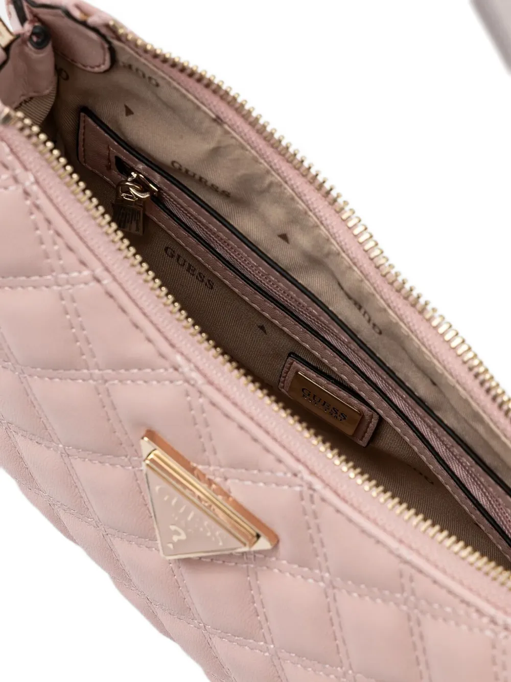 GUESS USA Gewatteerde schoudertas Roze