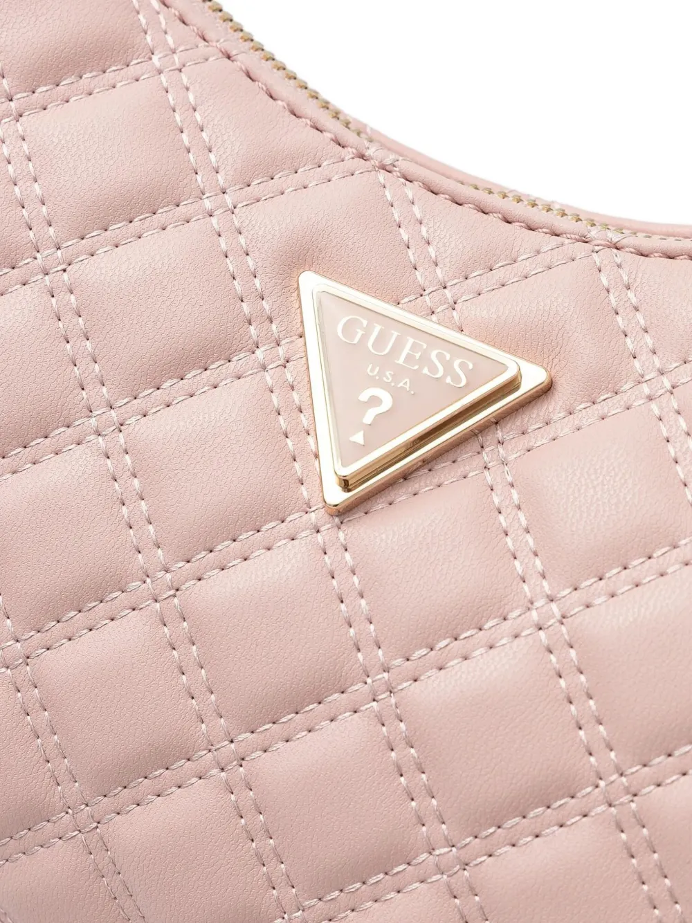 GUESS USA Gewatteerde schoudertas Roze