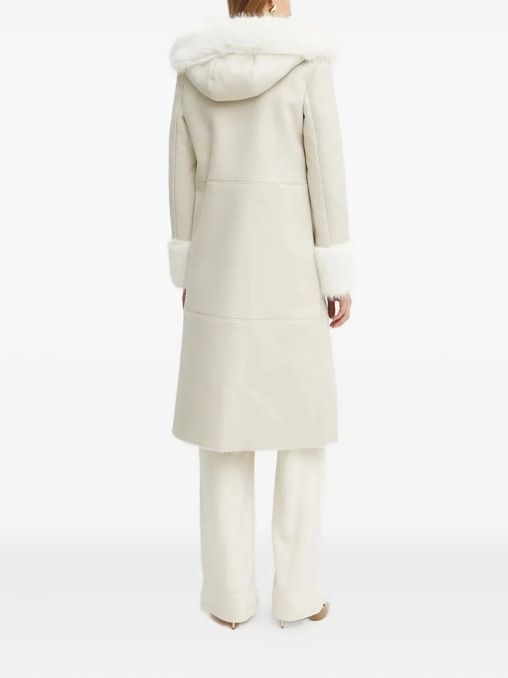 GUESS USA faux-fur-trimmed hooded coat | Faux Fur & Shearling Coats | Image 2