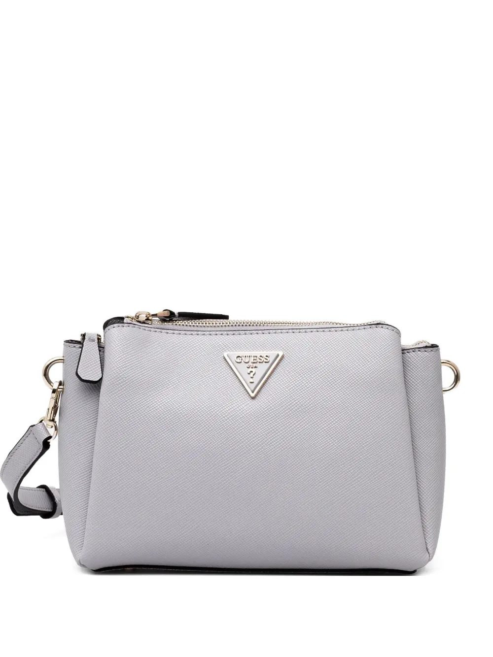 GUESS USA Noelle Saffiano leren crossbodytas Grijs