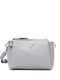 GUESS USA Noelle Saffiano leather cross body bag - Grey