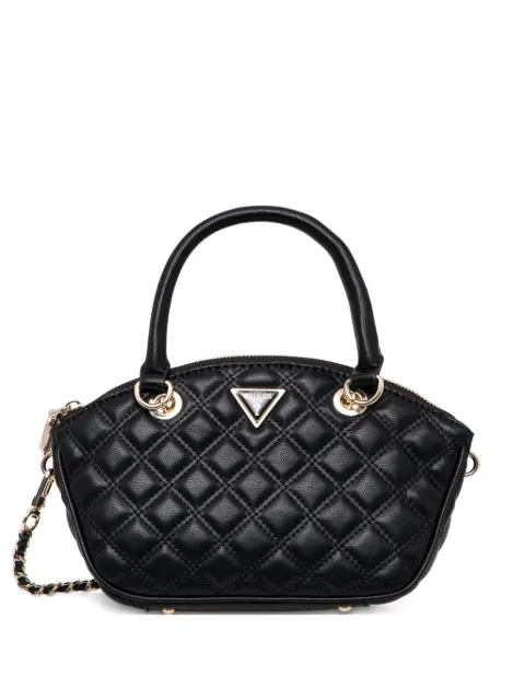 GUESS USA quilted leather shoulder bag