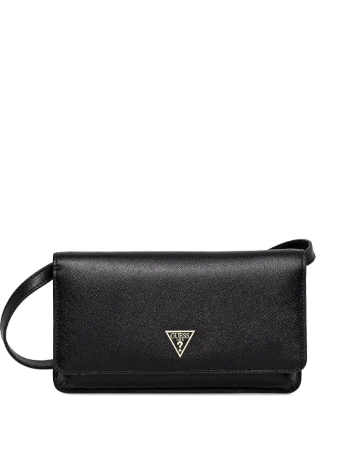 GUESS USA bolsa de mano con placa del logo