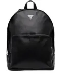 GUESS USA Milano logo-plaque backpack - Black