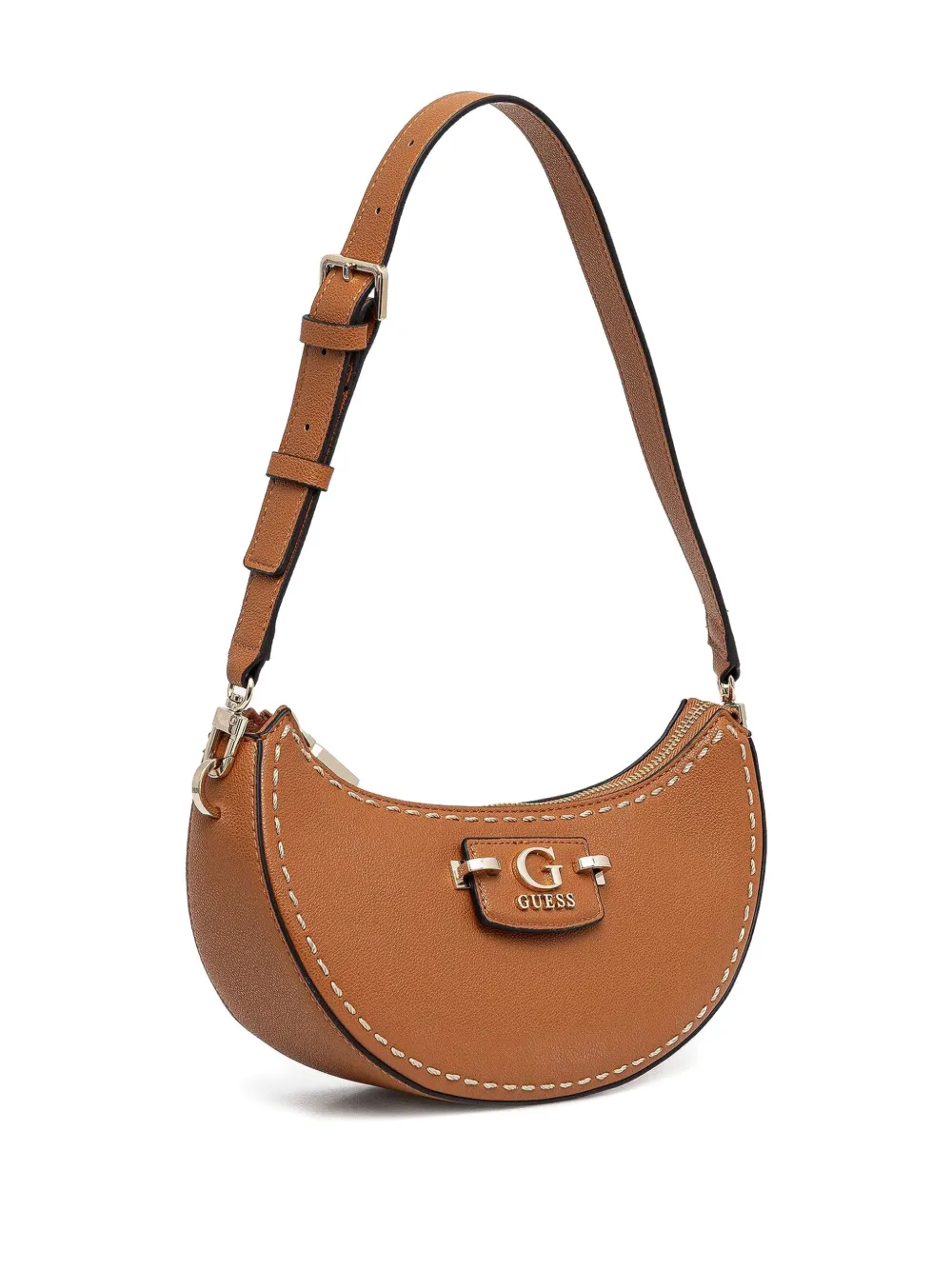 GUESS USA Demi Lune schoudertas - Bruin