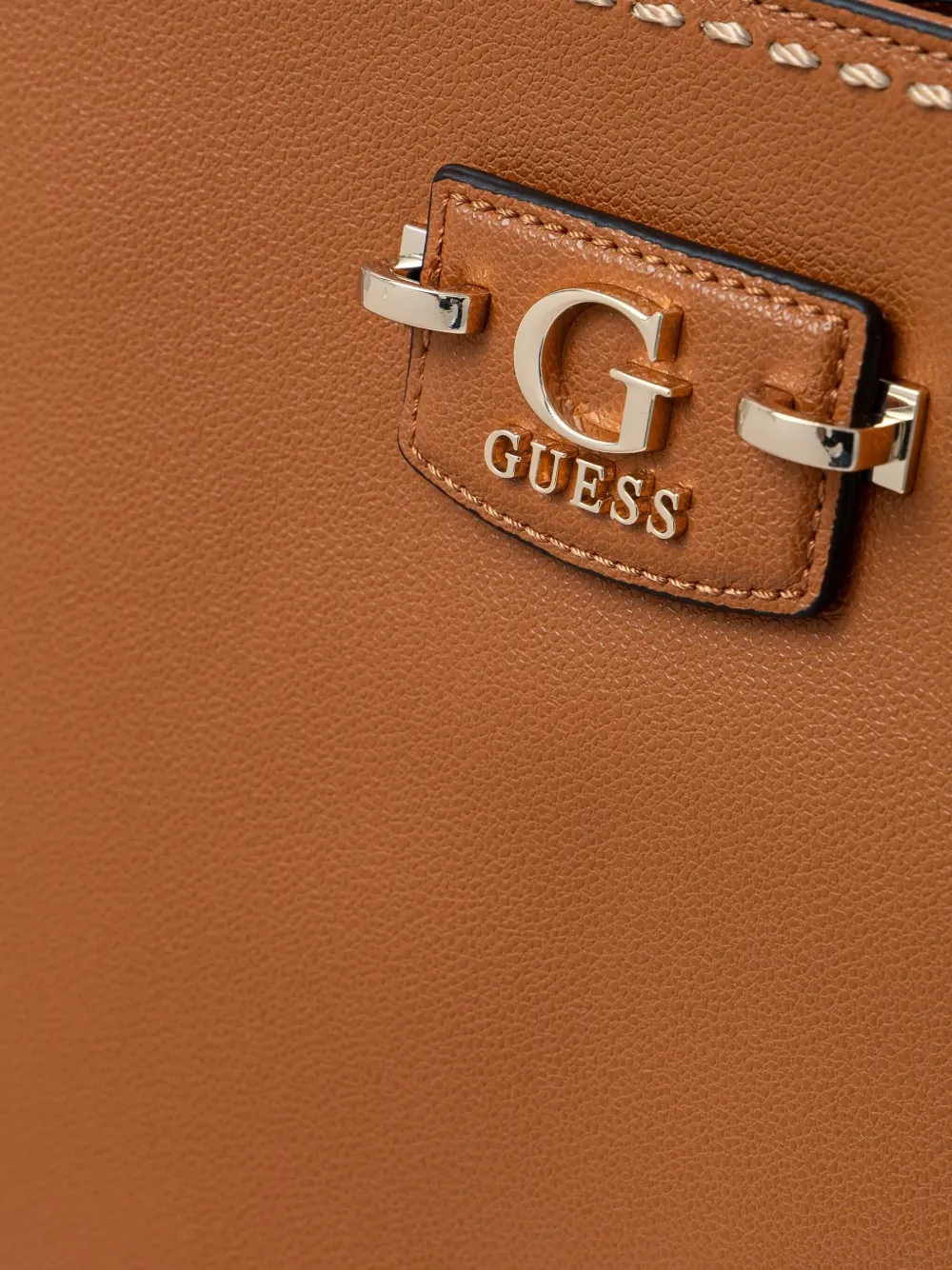 GUESS USA Shopper met logo Bruin