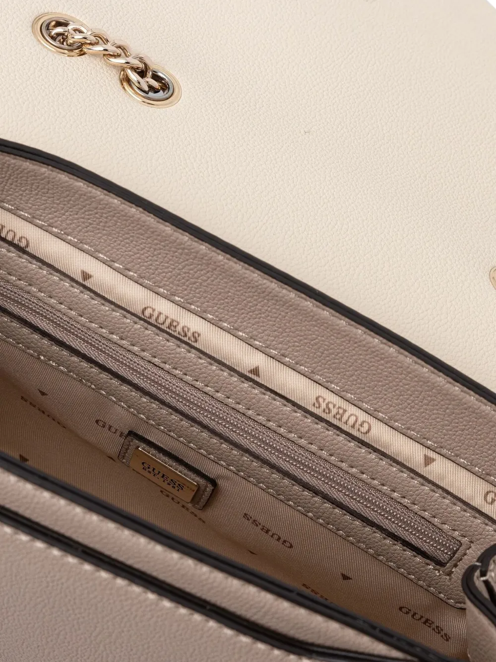 GUESS USA Gewatteerde mini-schoudertas Beige