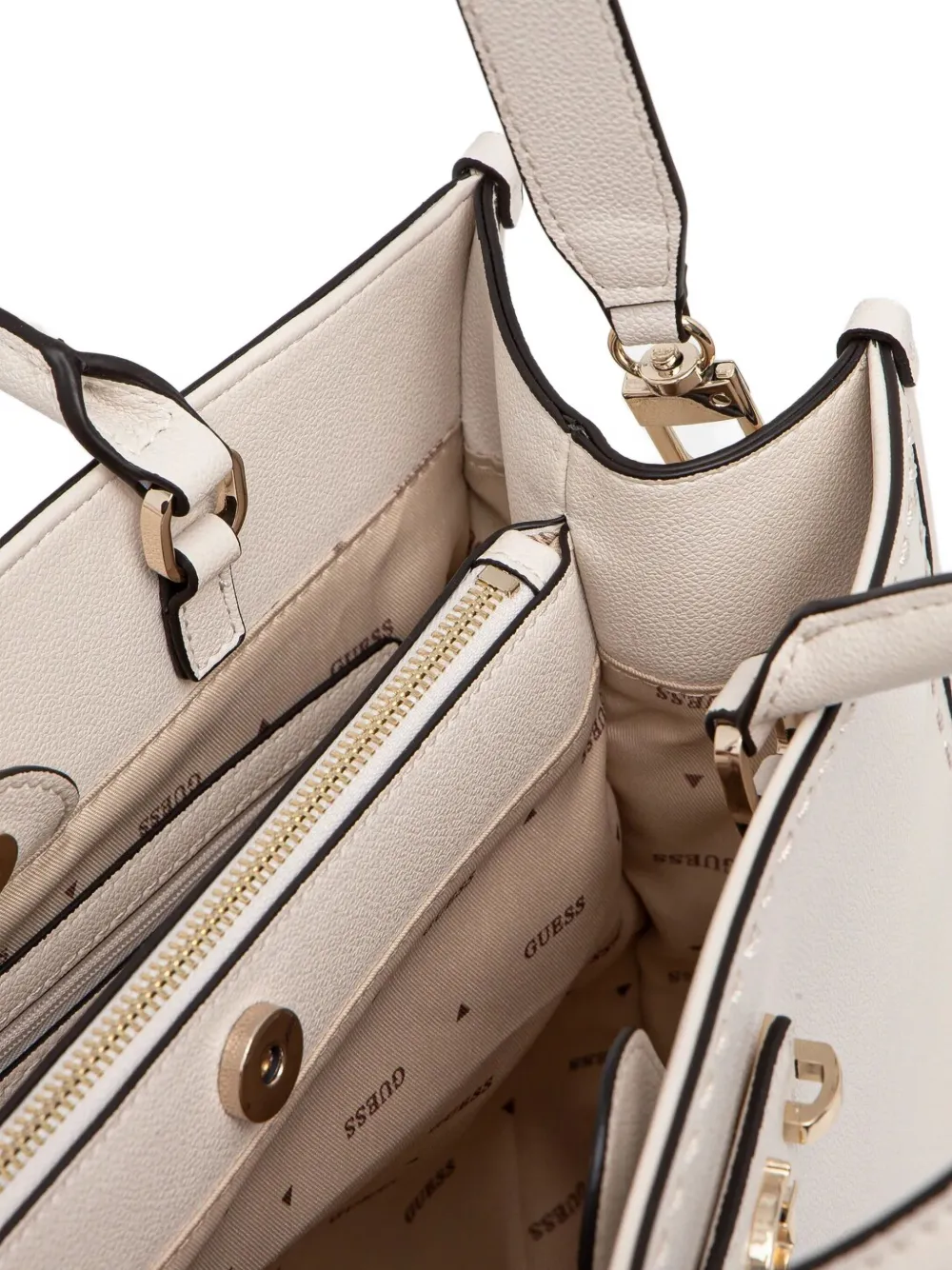 GUESS USA Nastra shopper Beige