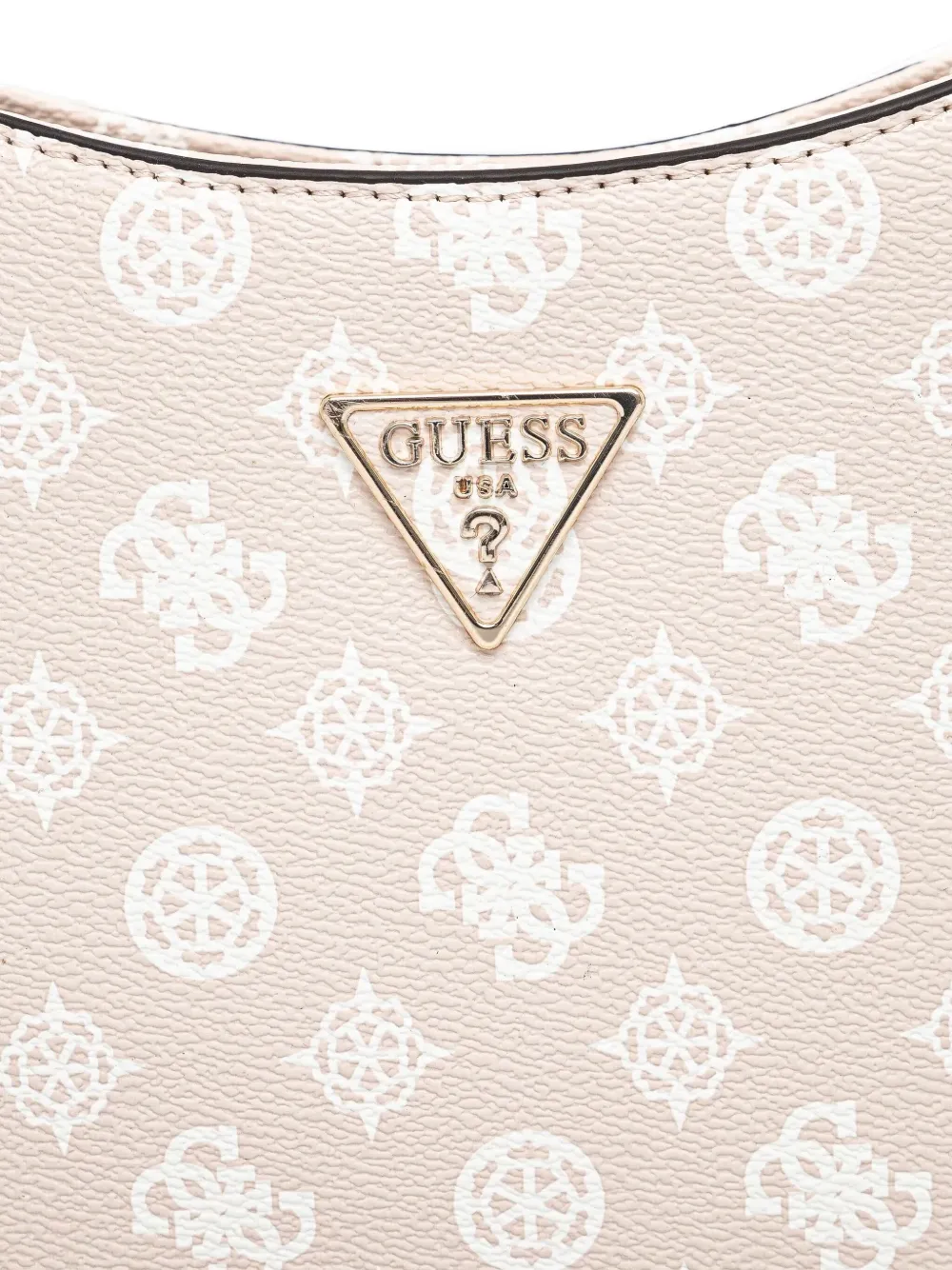 GUESS USA Schoudertas met logoprint Beige