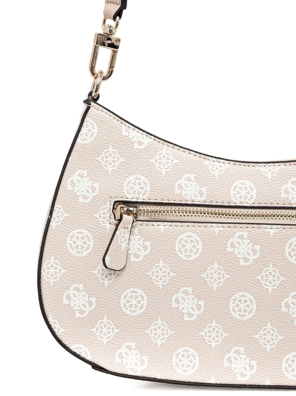 GUESS USA Schoudertas met logoprint Beige