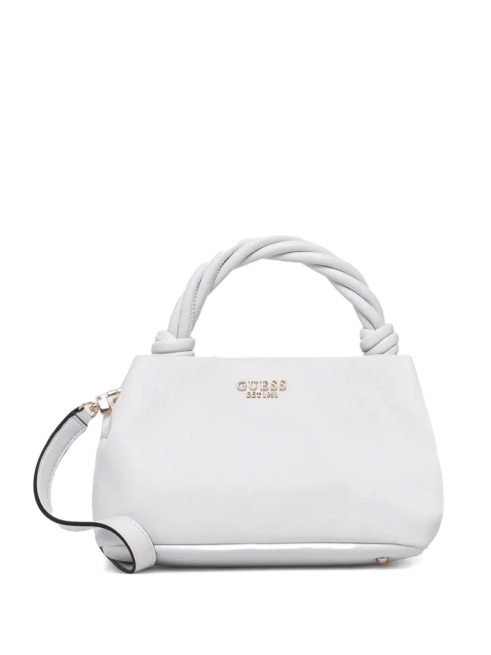 GUESS USA Sansa twisted-handle tote bag | White | Image 1