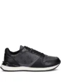 GUESS USA Island monogram mesh-panel sneakers - Black