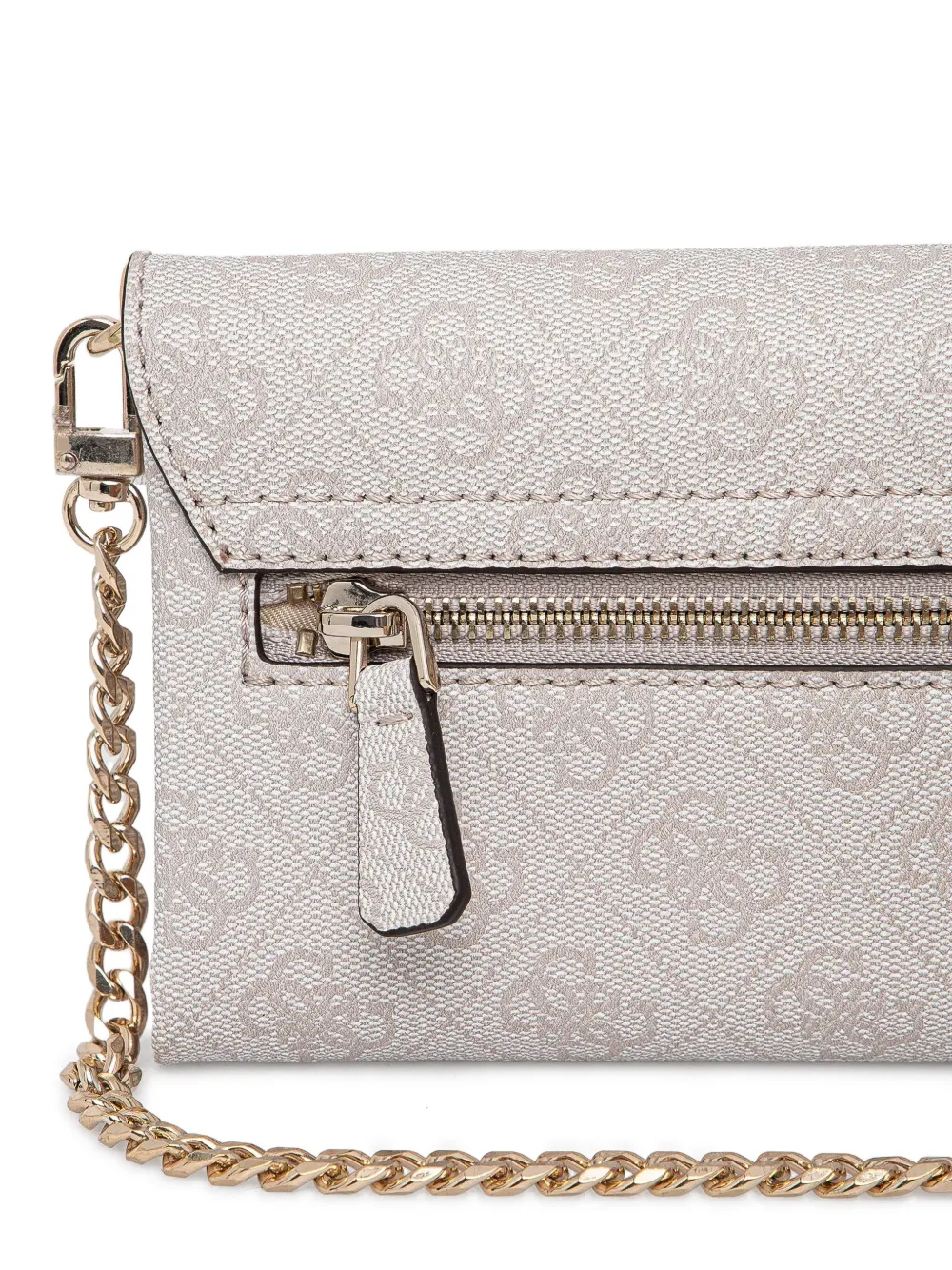 GUESS USA Noelle clutch met omslag Beige