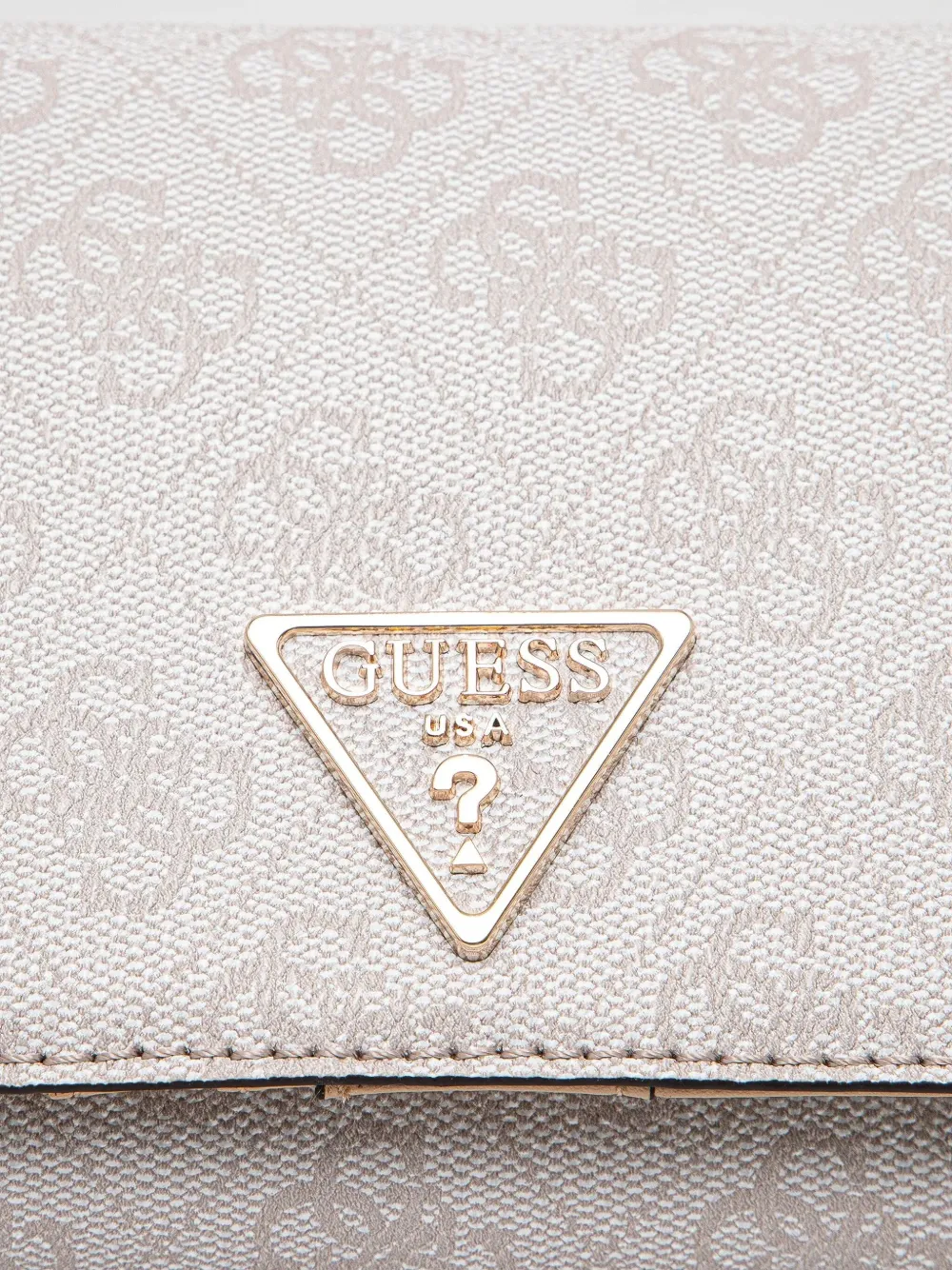 GUESS USA Noelle clutch met omslag Beige