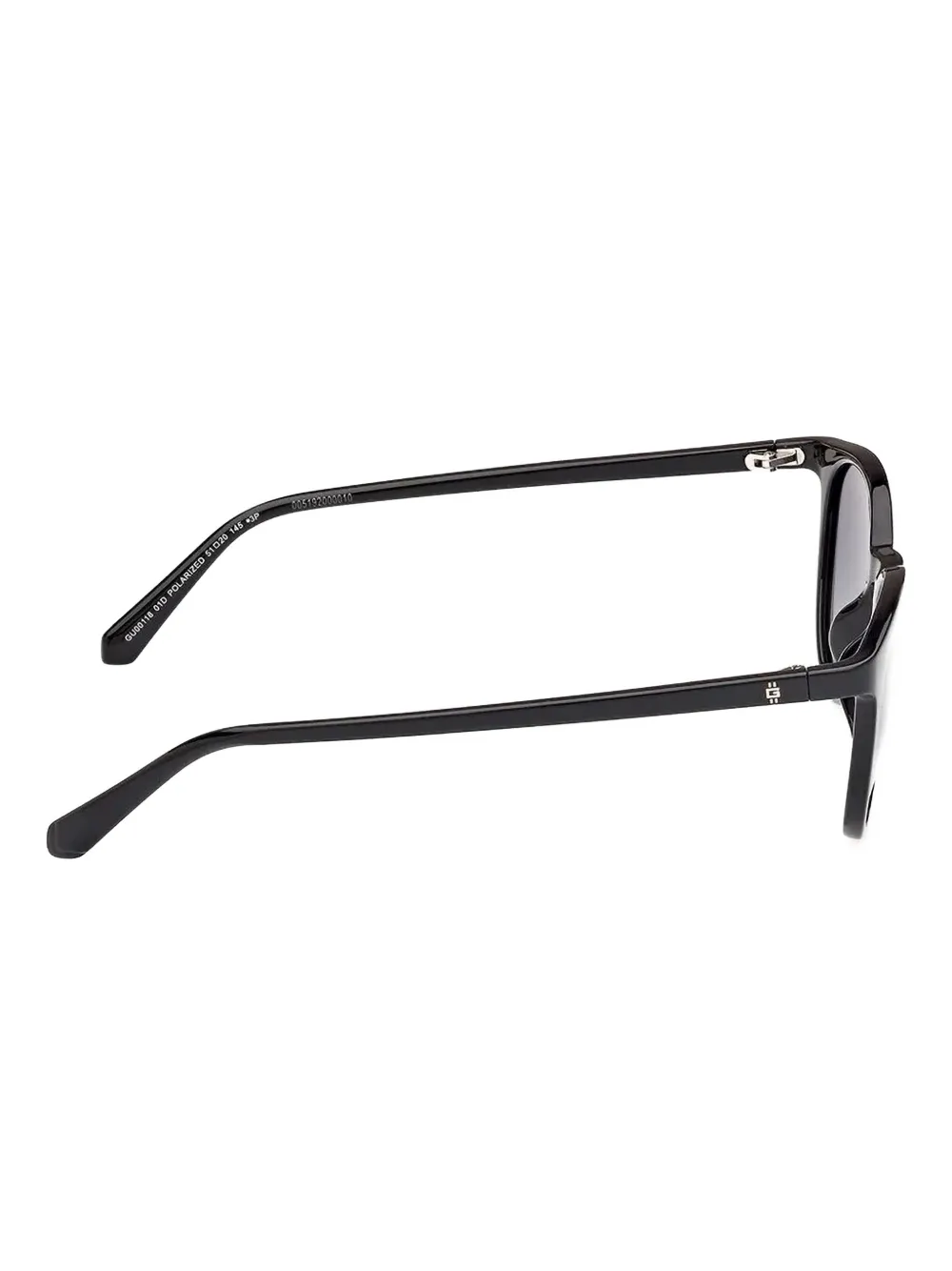 GUESS EYEWEAR Zonnebril met rond montuur Zwart