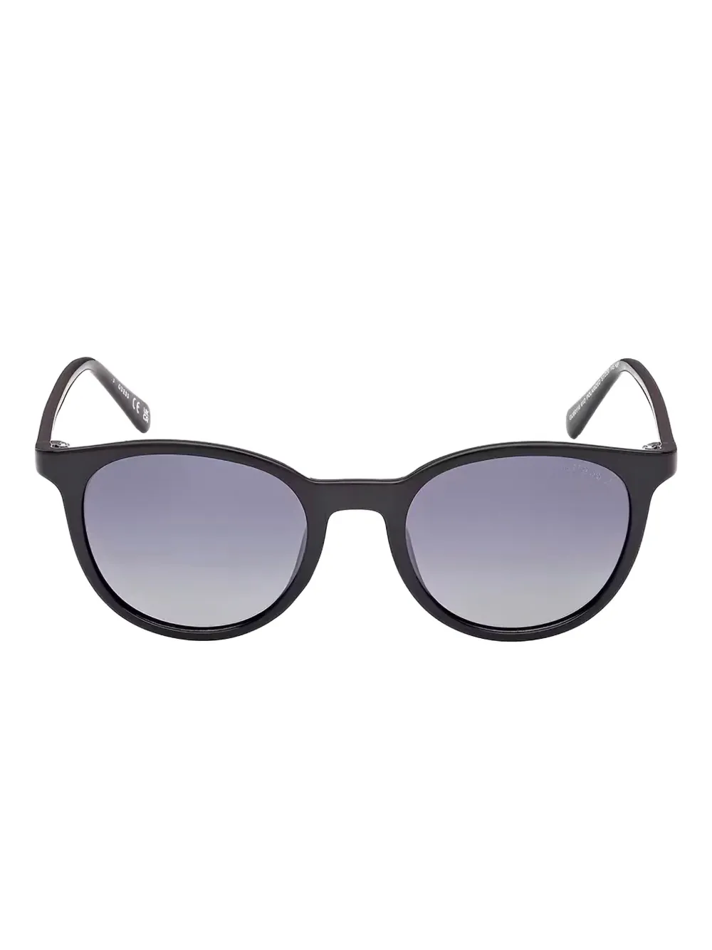 GUESS EYEWEAR ラウンドフレーム サングラス - ブラック GUESS EYEWEAR ラウンドフレーム サングラス - ブラック
