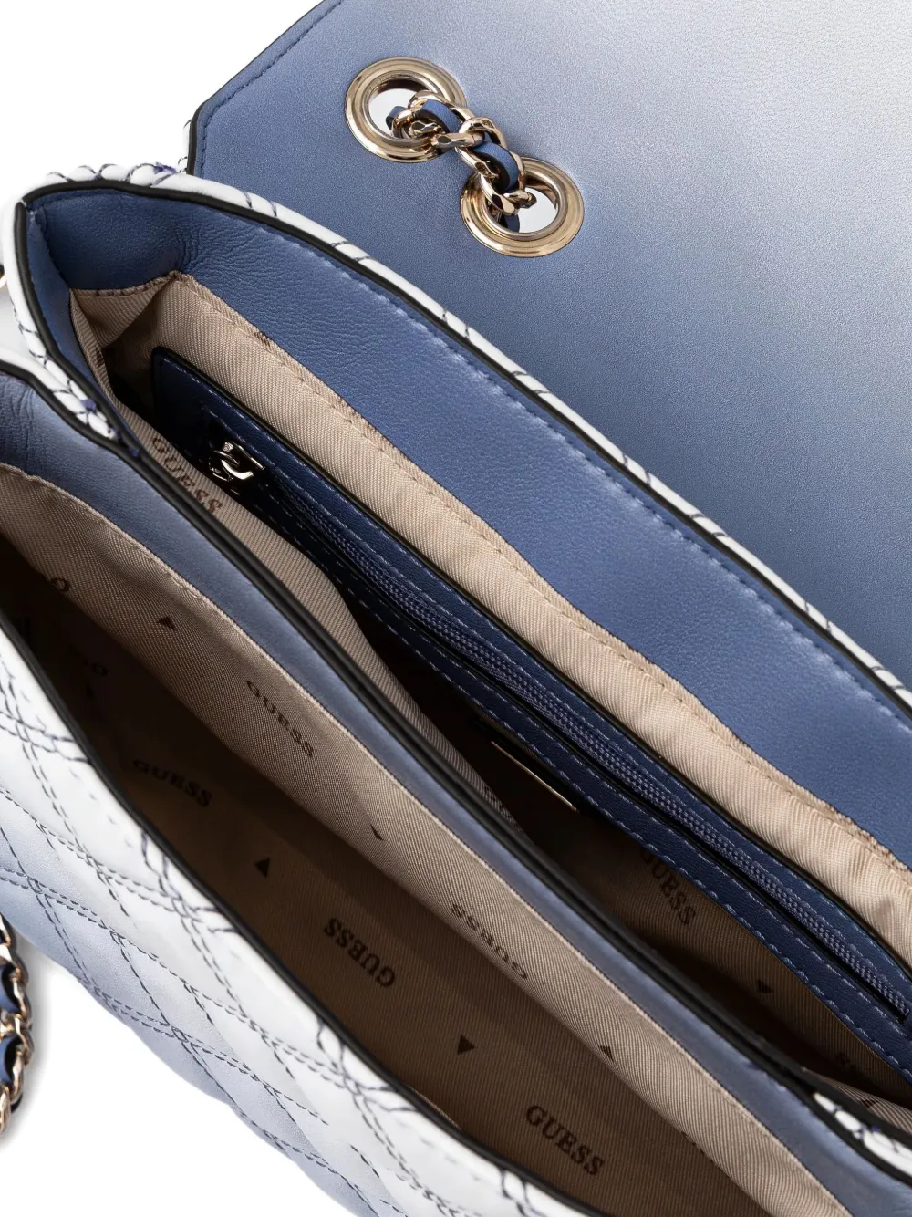 GUESS USA Gewatteerde crossbodytas Blauw