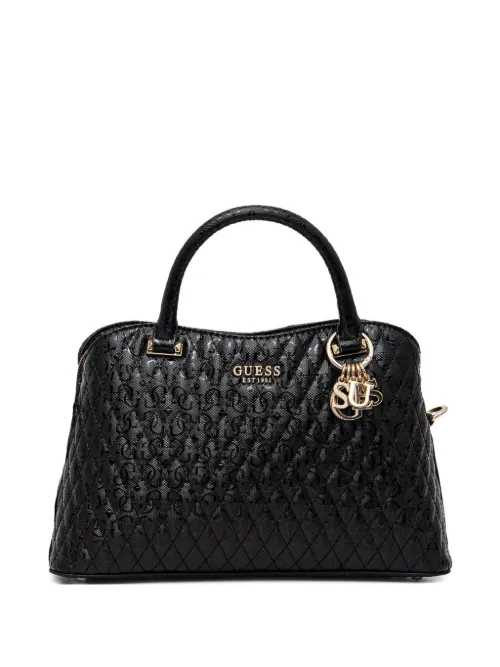Sac à main en cuir à design matelassé - GUESS USA - Modalova