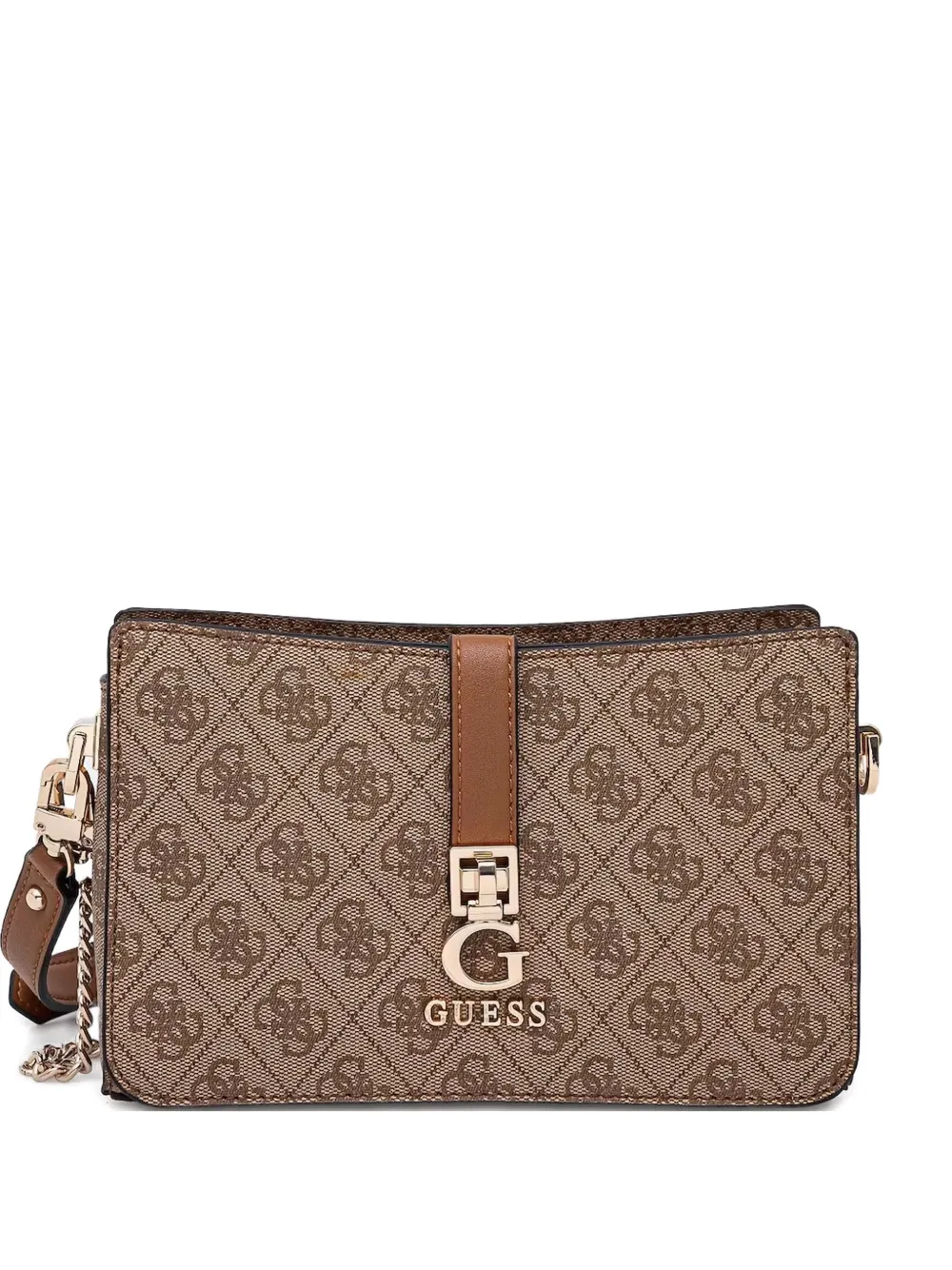 GUESS USA Zamira ショルダーバッグ - ブラウン GUESS USA Zamira ショルダーバッグ - ブラウン