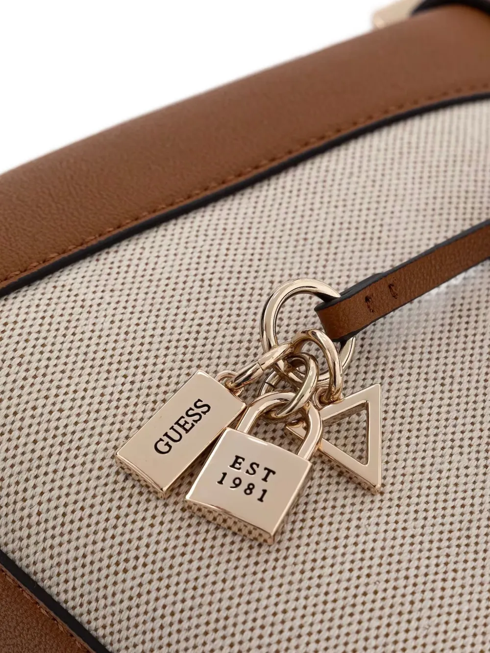 GUESS USA Heuptas met logoplakkaat Beige