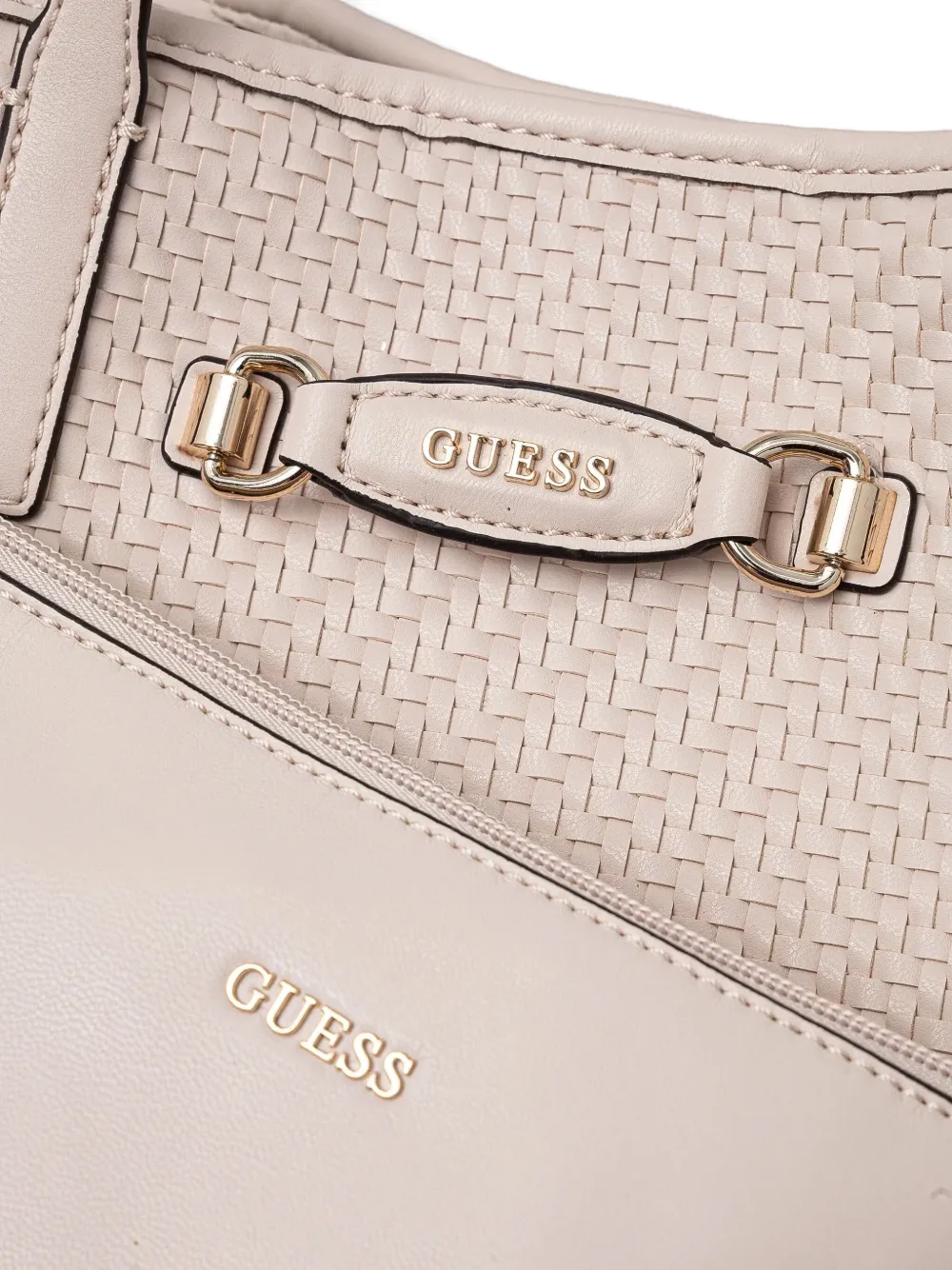 GUESS USA Vikky maxi-shopper Beige