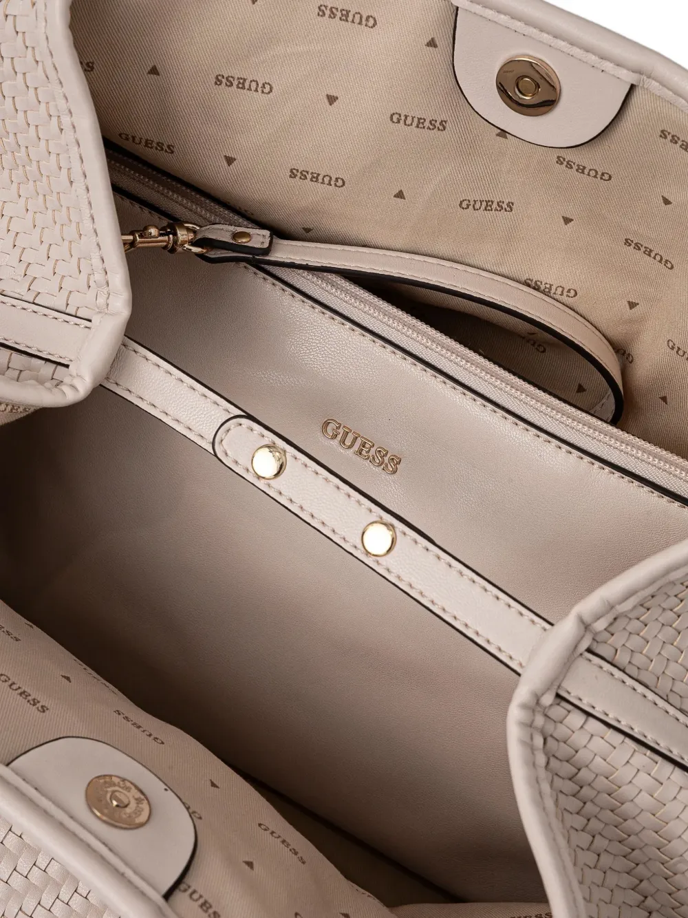 GUESS USA Vikky maxi-shopper Beige