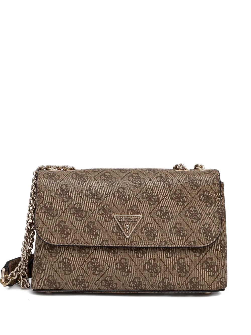 GUESS USA Schoudertas met logoplakkaat Bruin