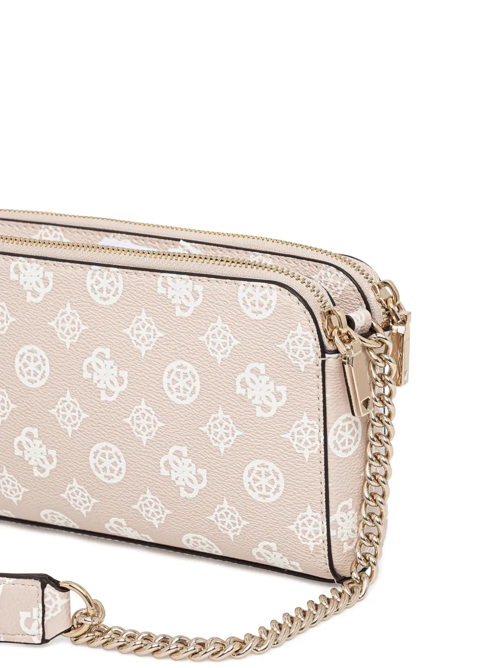 GUESS USA Crossbodytas met logopatroon Roze