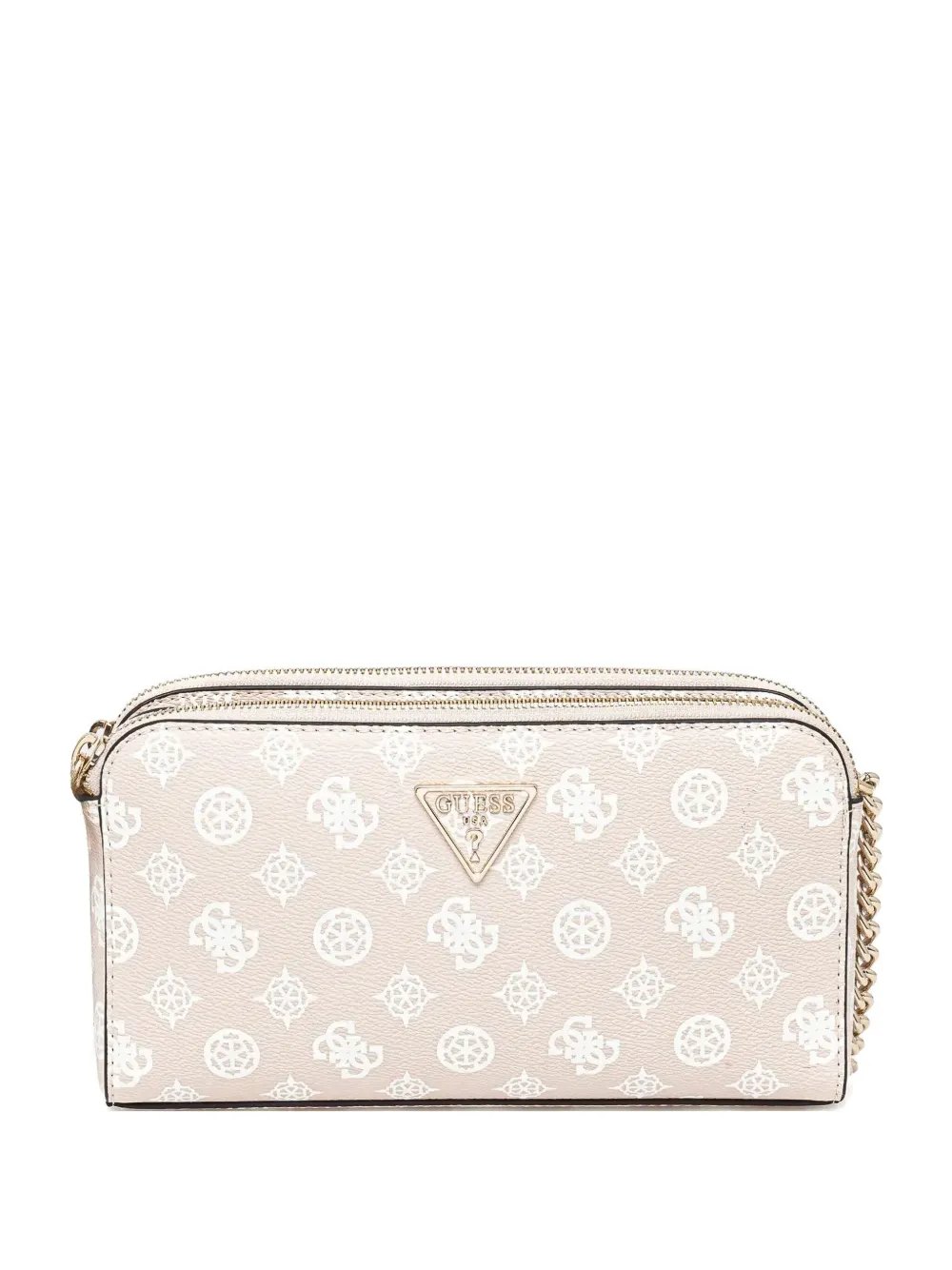 GUESS USA logo-pattern crossbody bag | Pink | Image 1