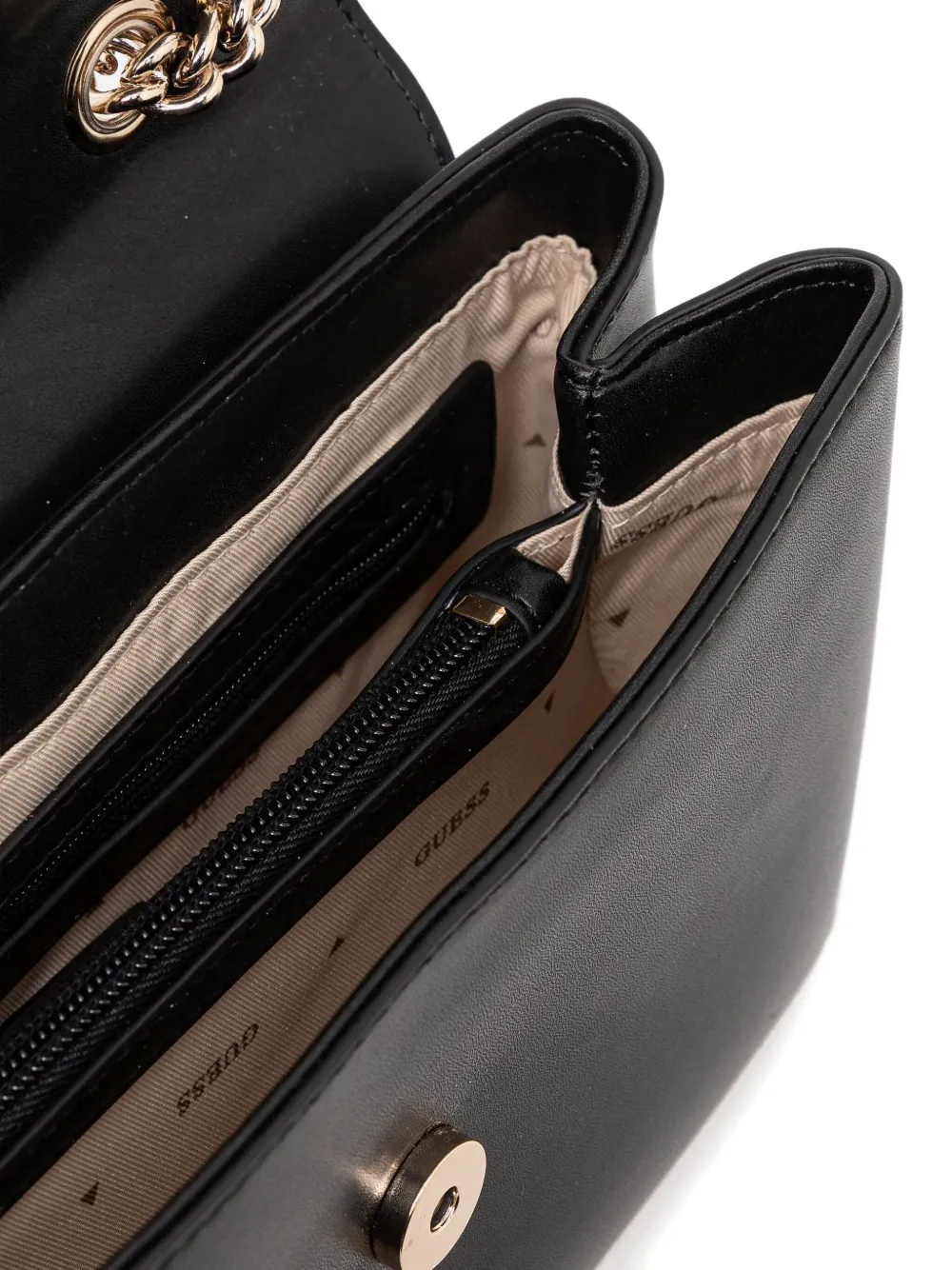 GUESS USA Schoudertas met kettingband Zwart