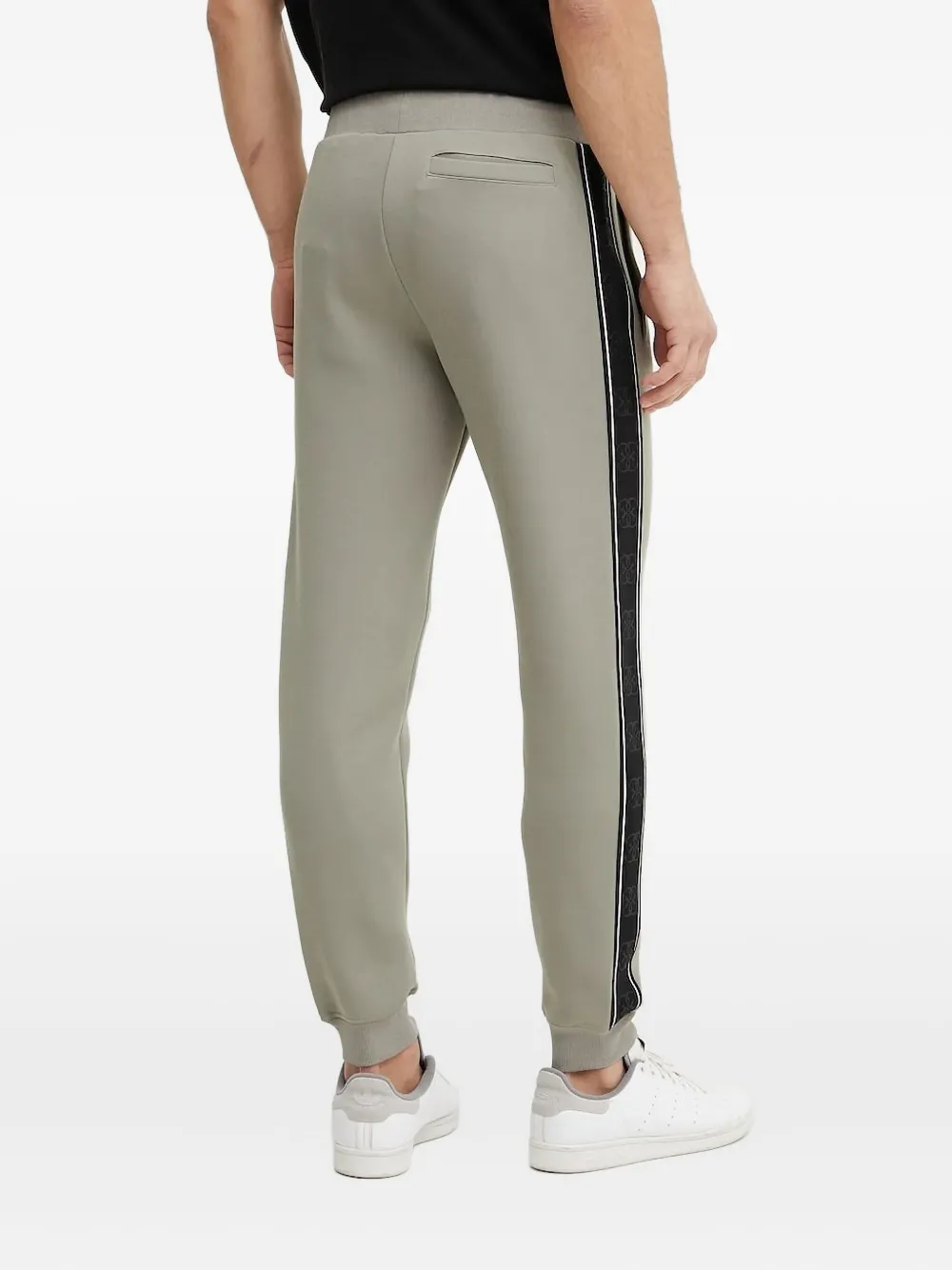 GUESS USA Broek met logoprint - Grijs