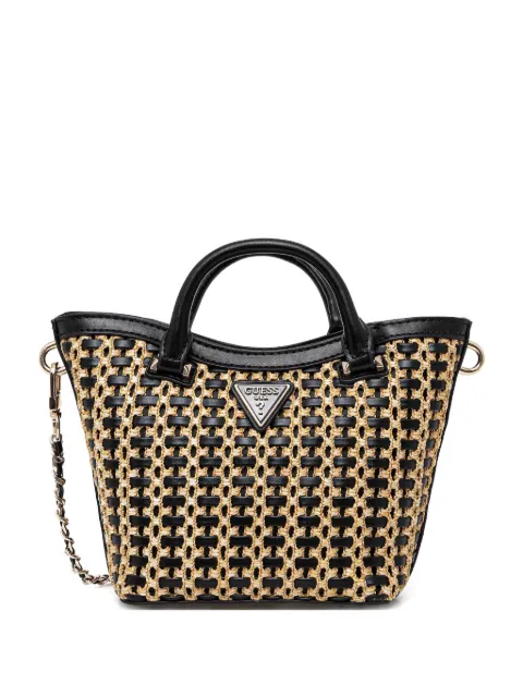 GUESS USA braided bucket bag