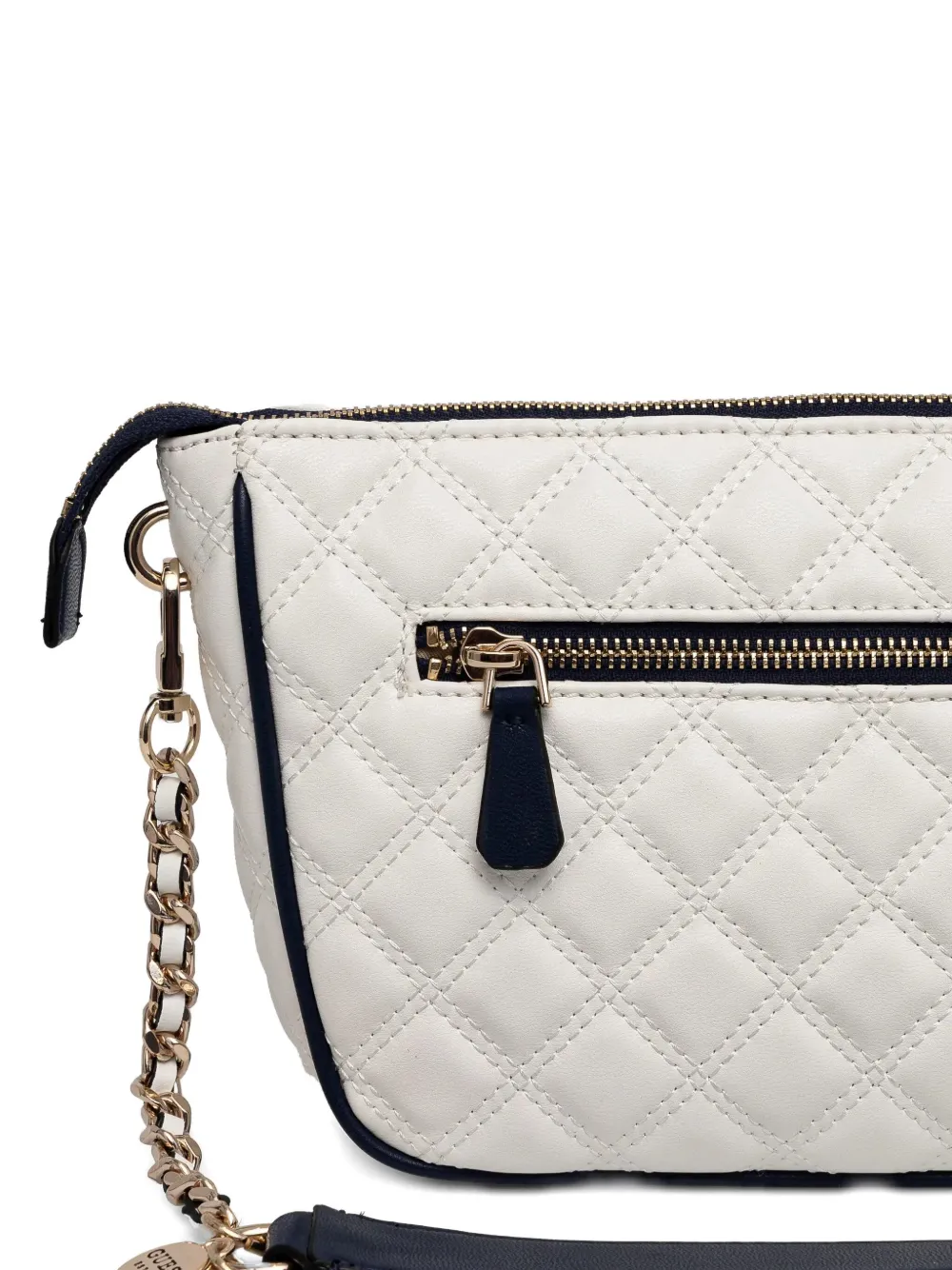 GUESS USA Gewatteerde schoudertas WTV WHITE