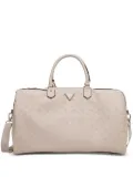 GUESS USA logo-debossed luggage bag - Neutrals